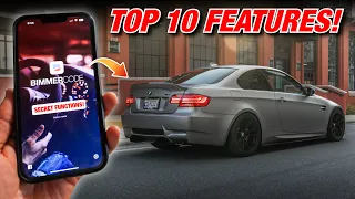 TOP 10 BEST FEATURES TO CODE INTO YOUR BMW WITH BIMMERCODE!