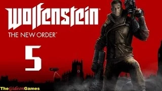 Прохождение Wolfenstein: The New Order (2014) HD - Часть 5 (Мой герой)