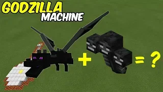 How to Make a GODZILLA MACHINE | Minecraft Bedrock Edition ( MCPE / Windows 10 )