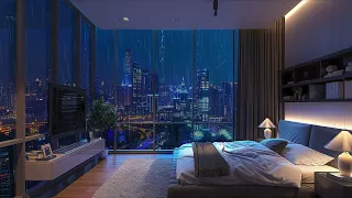 Rain Sounds In The Bedroom, Embracing You in a Blanket of Peace for a Night of Refreshing Sleep