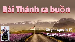 Bài Thánh Ca Buồn-Karaoke Tone Nam-A-Slow-T66-Quốc Hiệp