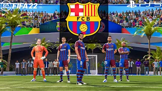 FIFA 22 PS5 - Barcelona Vs Bayern Munich Ft. Aubameyang, Traore, Torres, | Volta Football HDR