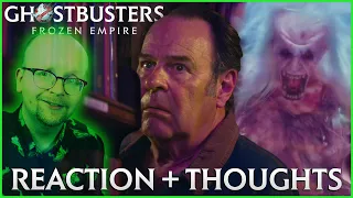 Ghostbusters: Frozen Empire | TRAILER REACTION + THOUGHTS