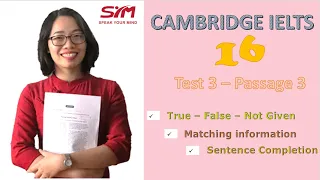 Giải chi tiết IELTS Reading Cam 16 Test 3 Passage 3 | Hương Bunny