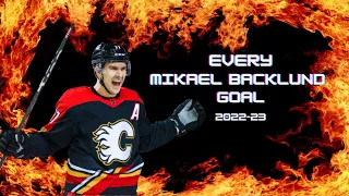 Mikael Backlund All 19 Goals From The 2022-23 Season | Calgary Flames