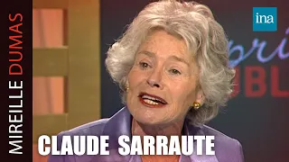Pourquoi Claude Sarraute refusait d'être une femme entretenue ? | INA Mireille Dumas