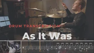 Harry Styles - As It Was - Drum Cover + Transcription