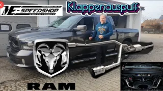 NAP Klappenauspuff Dodge Ram 1500 5,7L Sportauspuffanlage by ME-Speedshop Tüv