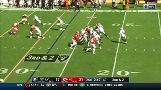 Derek Carr To Henry Ruggs for a 72 Yard Touchdown