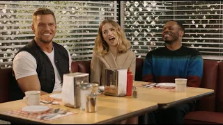 "Reacher" Cast enjoying Pie and Games with Alan Ritchson