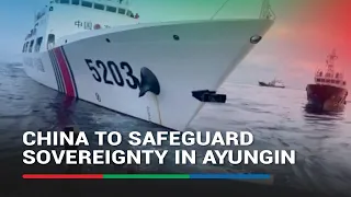 China says will safeguard sovereignty in Ayungin Shoal, PH vows countermeasures | ABS-CBN News