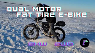 2.5kw Dual Motor 2wd Fat Tire E-Bike | 2 Wheel Drive E-Bike | 2023 Escapade Covert Sneak Peak