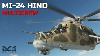 Mi-24P Hind - Multicrew with Casmo || DCS: World
