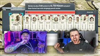 WTF Was Passiert hier ?! 🔥 ICON DISCARD BATTLE  😱 vs Gamerbrother FIFA 20