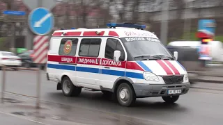 *RARE!* Gaz 2705 of Border Guard with Whelen HHS2200 siren in Odessa