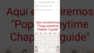 como descargar poppy playtime chapter 3 para android