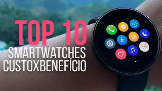 TOP 10 MELHORES SMARTWATCHES CUSTO BENEFÍCIO (2021)