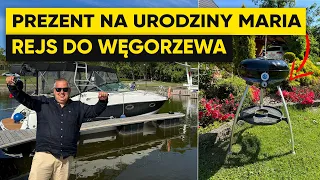 NOWY GRILL, NAPRAWIAMY KOLEJNE PRZECIEKI NA NASZEJ ŁODZI ORAZ REJS DO WĘGORZEWA #MAZURY