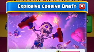 Explosive Cousins Draft - New Clash Royale Event