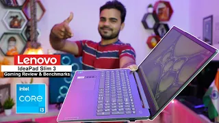 Lenovo IdeaPad Slim 3 (2021) | 11th Gen Core i3 Laptop | Gaming Review & Benchmarks [Hindi] 🔥🔥🔥