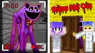 ĐỪNG MỞ CỬA CHO MÈO CATNAP VÀO 3H SÁNG TRONG MINECRAFT SIÊU ĐÁNG SỢ*TÔ GÀ LỠ MỞ CỬA CHO POPPY CATNAP