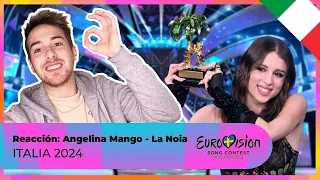 Reacción a La Noia - Angelina Mango | Eurovision Italia 2024