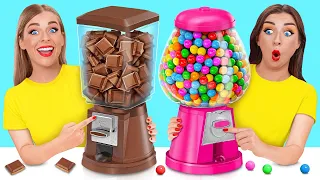 बबल गम vs चॉकलेट खाना चुनौती | मजेदार चुनौतियां Multi DO Fun Challenge