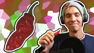 Musician Eats Carolina Reaper and Produces Full Song