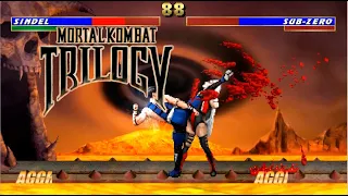 Mortal Kombat Trilogy more progress