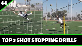 3 Angle Shot Stopping Drills [FULL SESSION] || Pro Gk