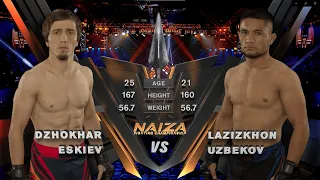 NAIZA 46: ДЖОХАР ЕСКИЕВ VS. ЛАЗИЗХОН УЗБЕКОВ