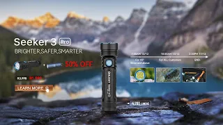 Olight Seeker 3 Pro Bright Flashlight