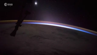 Moon, Venus and Sun Rise in New Space Station Video