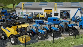 Visite concession New Holland à cause de 2 tracteurs neufs défectueux | FS 22 RolePlay