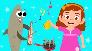 Hamsi Koydum Tavaya | Eğlenceli Çocuk Şarkıları | Bebekler İçin Türküler | Çizgi Film