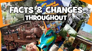 Chessington WoA | FACTS & CHANGES | THROUGHOUT PARK