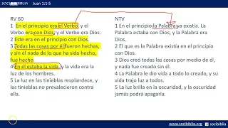 Estudio bíblico Juan 1:1-5