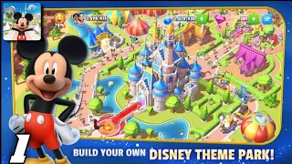 Disney  Magic Kingdoms Tutorial Gameplay Walkthrough  (Android) part 1