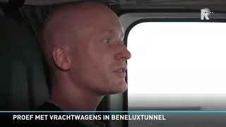 Zo manoeuvreer je een vrachtwagen door de Beneluxtunnel