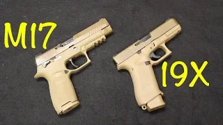 Sig P320 M17 vs Glock 19X