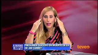 Presumen suicidio en muerte de ex de Jim Carrey - América TeVé