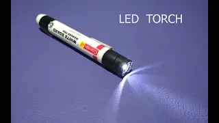 How to make a LED Torch/Flashlight at Home