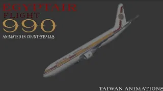 Egyptair 990 Animated in countryballs