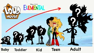 The Loud House Into Elemental Growing Up Compilation | Cartoon Wow