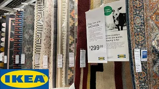 IKEA CARPETS RUGS IN STORE WALK THROUGH