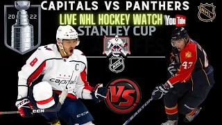 Live NHL Playoffs - Washington Capitals vs. Florida Panthers - Round 1 Game 1 - Play by Play