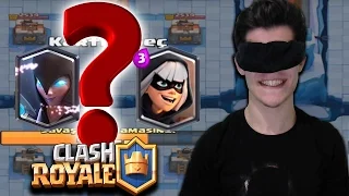 GÖZÜ KAPALI KART SEÇTİM! - HAYDUT ÇEKİLİŞLİ MÜCADELE - CLASH ROYALE