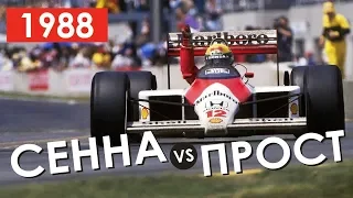 Обзор сезона 1988 | Легендарный МсLaren MP 4/4 | Формула 1