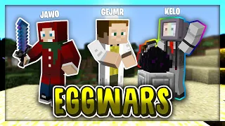 KJG CREW - PRVÉ VIDEO ROKU 2020! | EGG WARS w/@GEJMR @Kelohap