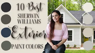 10 BEST Sherwin Williams Exterior Paint Colors